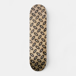 skate metalílico de bronze