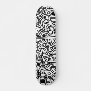 Skate Metropolis III - Preto em Branco