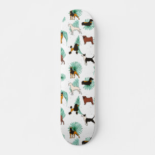 Skate Milagres com patas, Pets de Cachorro Tropicais e C
