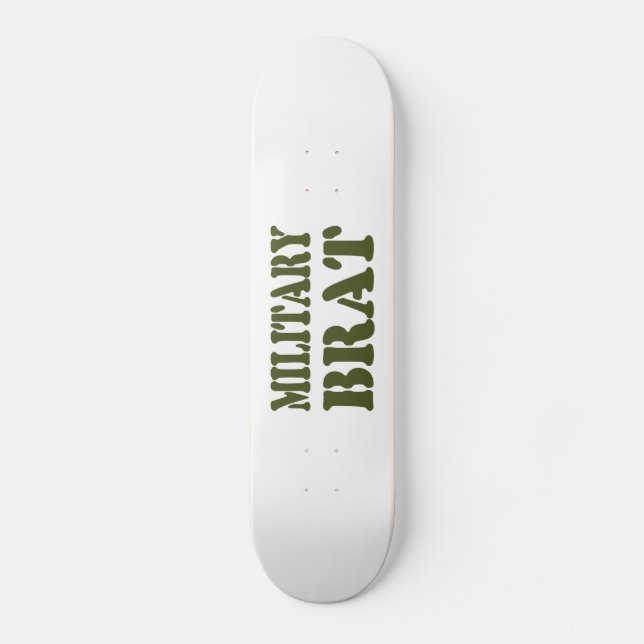 SKATE MILITAR BRAT (Frente)