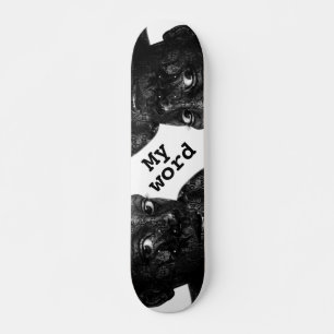 Skate minha palavra em blacq