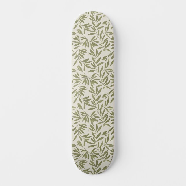 Skate Minimal Olive Branch Pattern (Frente)