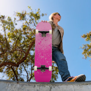 Skate Minimalismo Rosa