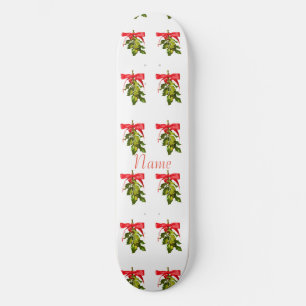 Skate Mistletoe Feliz Natal Thunder_Cove