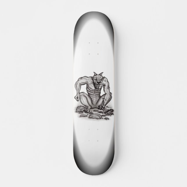 Skate Mistura-criatura - Troll, Golem e Diabo (Frente)
