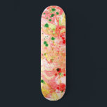 Skate Modelo Personalizado de Abstrato Colorida Moderna<br><div class="desc">Quadro de Vazio Verde Cor-de-Abstrato,  Modelo Tendy Cor-de-Rosa Azul,  Cor-de-rosa,  com  Verde.</div>