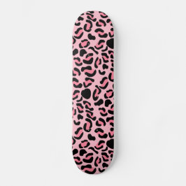 Skate Modern Pink Leopard Pattern Animal