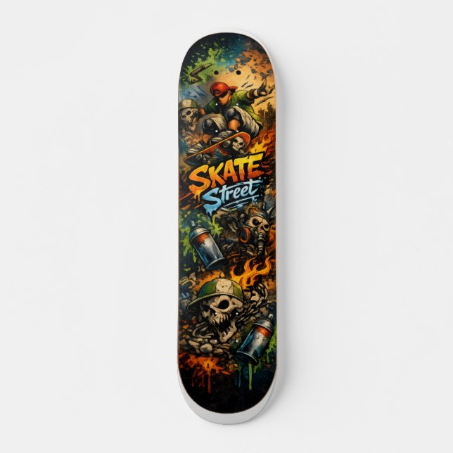 SKATE MOÍDO DE RUA (Frente)