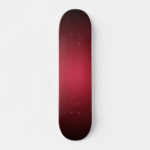 Skate Mole de Gradiente Vermelho Luminescente