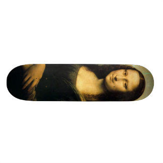 Skate Mona-lisa-pintura