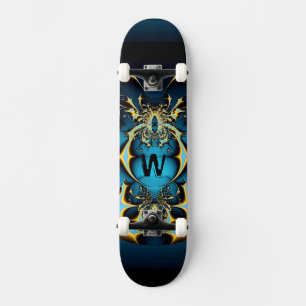 Skate Monograma místico da bola