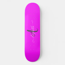 Monograma Neon Fluorescente Rosa