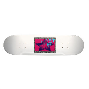 Skate Monopatim de profissional com motivo genial de