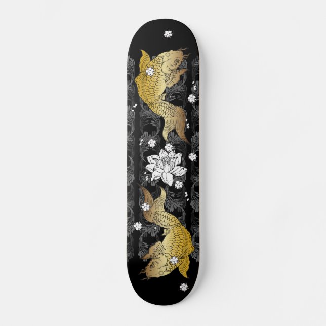 Skate Monopatim Koi Gold (Frente)