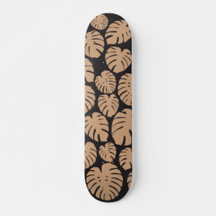 Skate Monstera em Tan e Negro