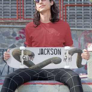 Skate Monstro de Hydra de Nome Personalizado Cobra