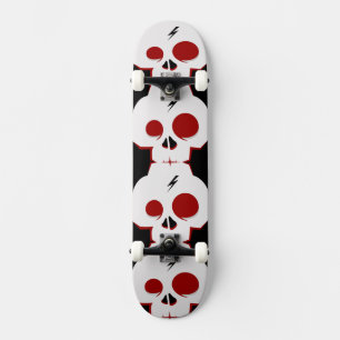 Skate Monstro desenho animado caveira engraçado