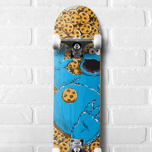 Skate Monstro dos Biscoitos e Biscoitos Vintage