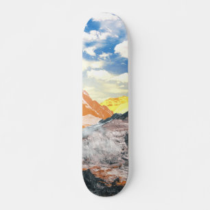 Skate Montanhas (fotomontagem) 1