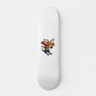 Skate Moose está patinando no inverno  escolher cor de 
