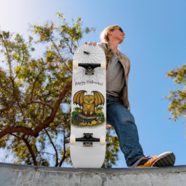 Skate Morcego fofo de Halloween