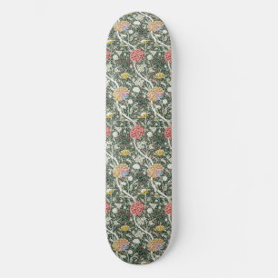 Skate Morris Cray Vintage Blossom Design Floral Verde