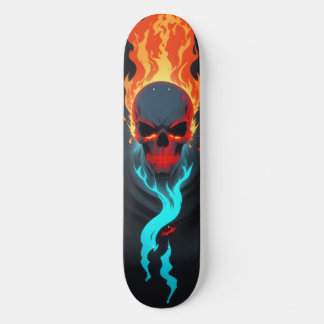 Skate Morto do crânio escuro 4