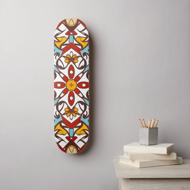 Skate Mosaico andaluz (Arte de parede)