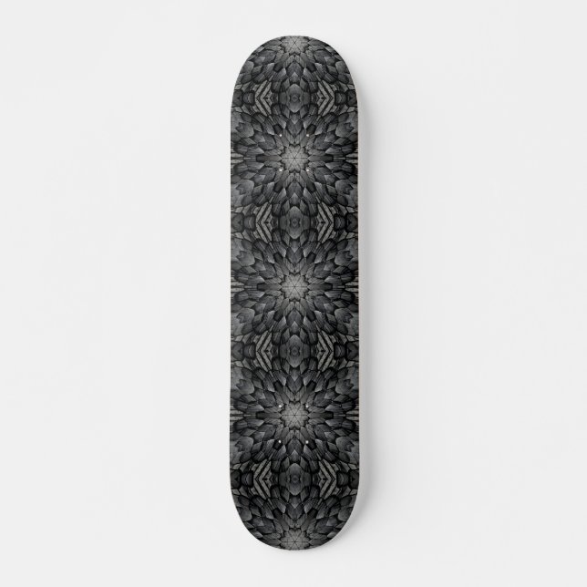 Skate Mosaico geométrico em pedra de 6 pontas (Frente)
