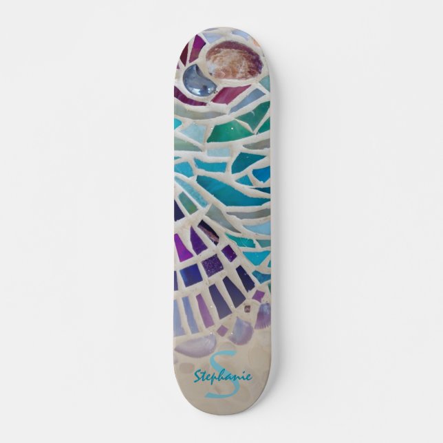 Skate Mosaico Personalizado (Frente)