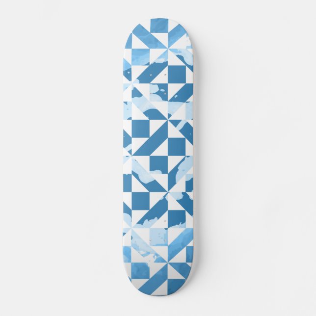 Skate motivos de aquarela (Frente)