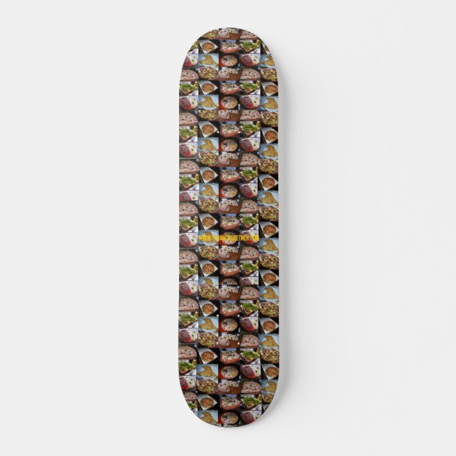 Skate Muitas pizzas, muitas pizzas, muitas pizzas, (Frente)