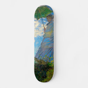 Skate Mulher com o Impressionista Claude Monet