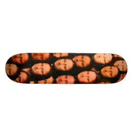 Skate Multi-Mona na laranja - estilo 70s