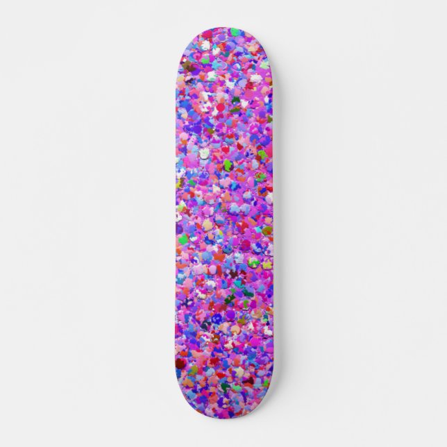 Skate Multicolor Mosaic Modern Grit Glitter #3 (Frente)