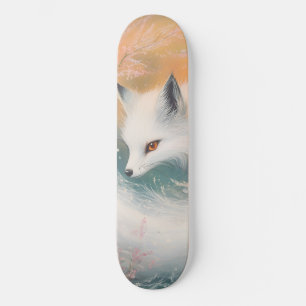 Skate Mystic Bloom Primavera Fox Watercolor