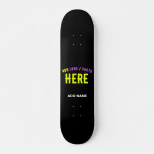SKATE NA MODA MODERNO PERSONALIZÁVEL NEGRO VERIFICADO CO