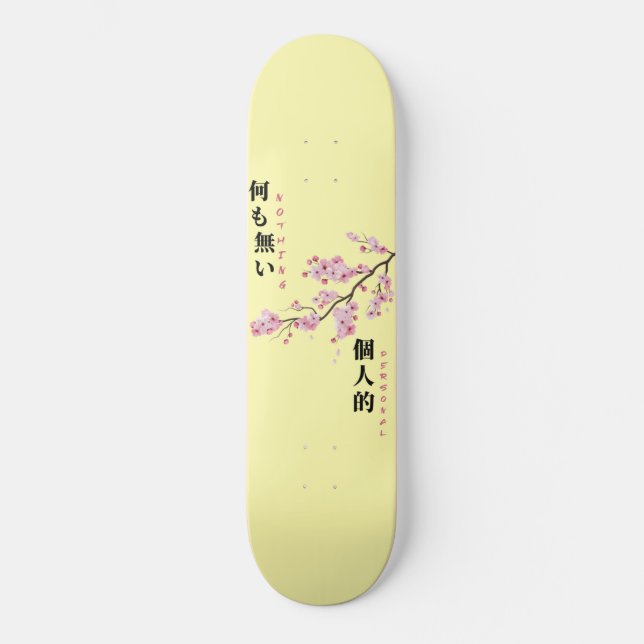 Skate Nada Pessoal - Flor de Cerejeira (Frente)