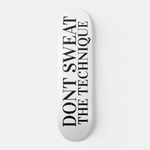 SKATE NÃO SUAR A TÉCNICA SKATEBOARDS /JMT