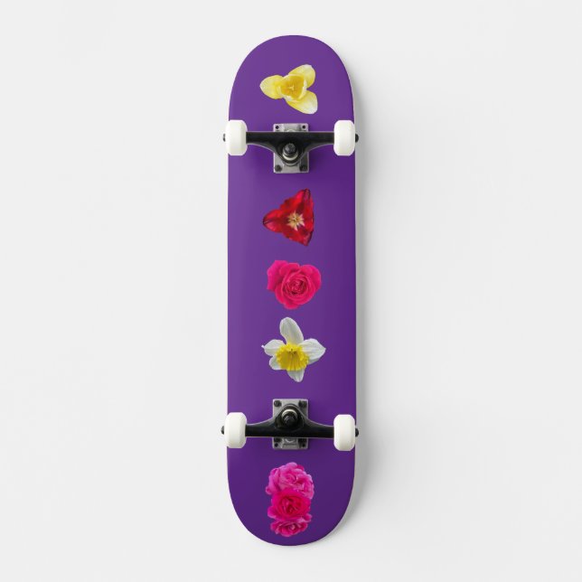 Skate Narciso, Tulipas e Rosas (Frente)
