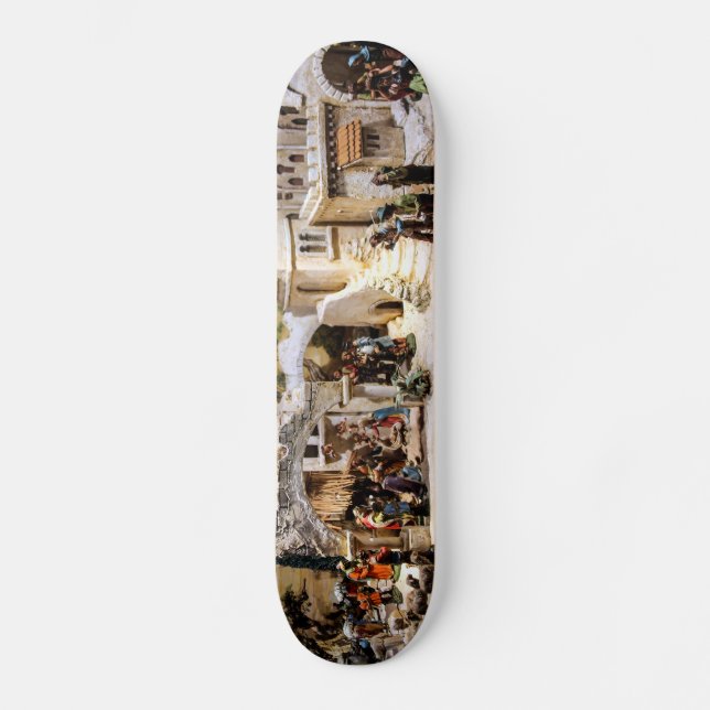 Skate Natividade Cena de Natal (Frente)