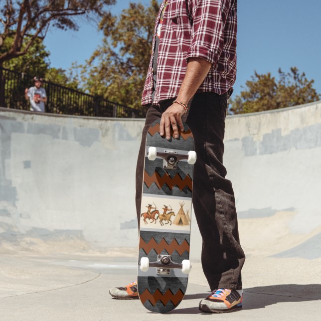 Skate Nativo americano (Ao ar livre 2)