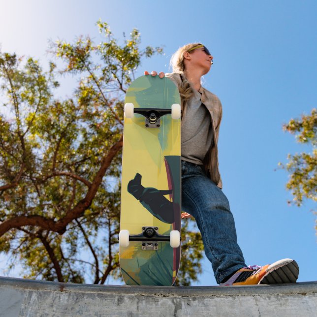 Skate Nature Minimalista Labrador Preto Canoa (Ao ar livre 1)