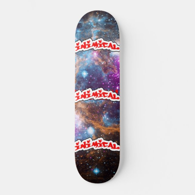 Skate Nebulosa Cósmica Inimática (Frente)