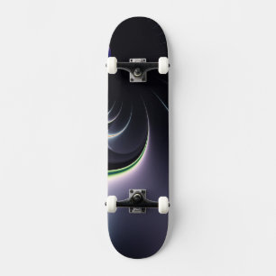 Skate Negro e Branco Real