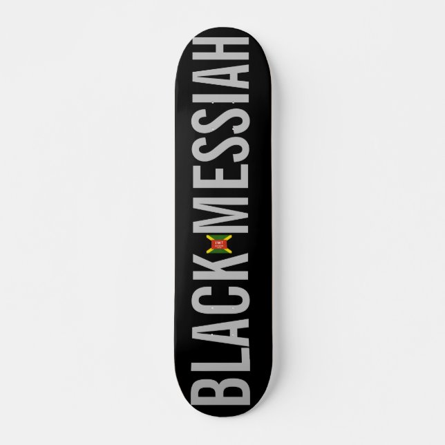 skate NEGRO MESSIAH JMT, deck de 7 ¾" (Frente)