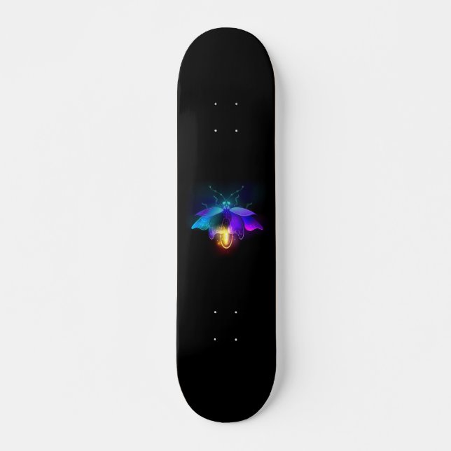 Skate Neon Firefly a preto (Frente)