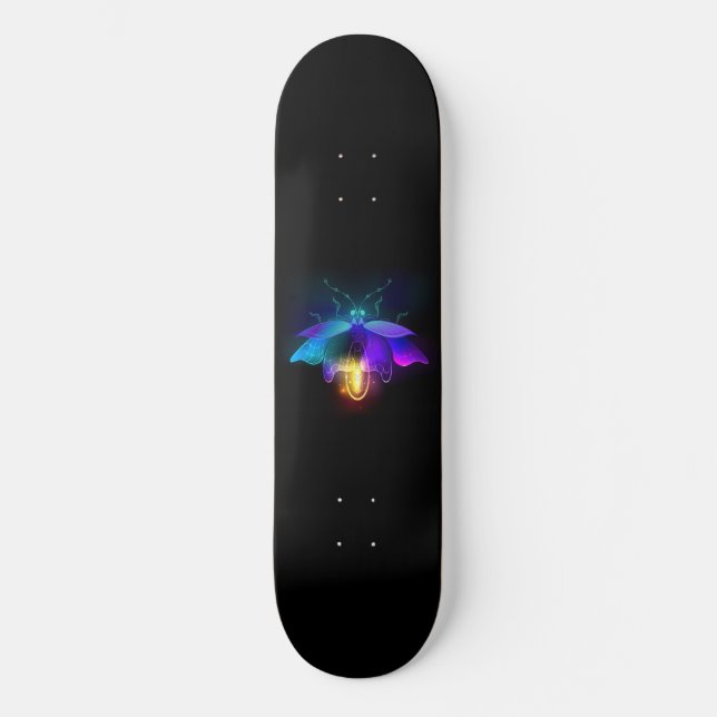 Skate Neon Firefly a preto (Frente)