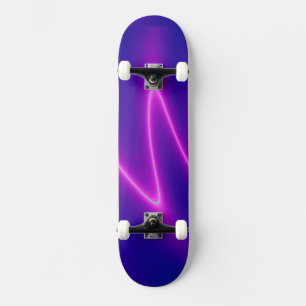 Skate Neon Pink Lightning