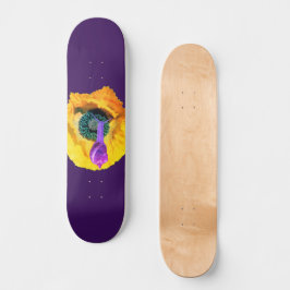 Skate Neon Roxo Caracol